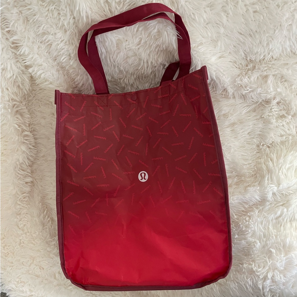 lululemon athletica Red Tote Bag